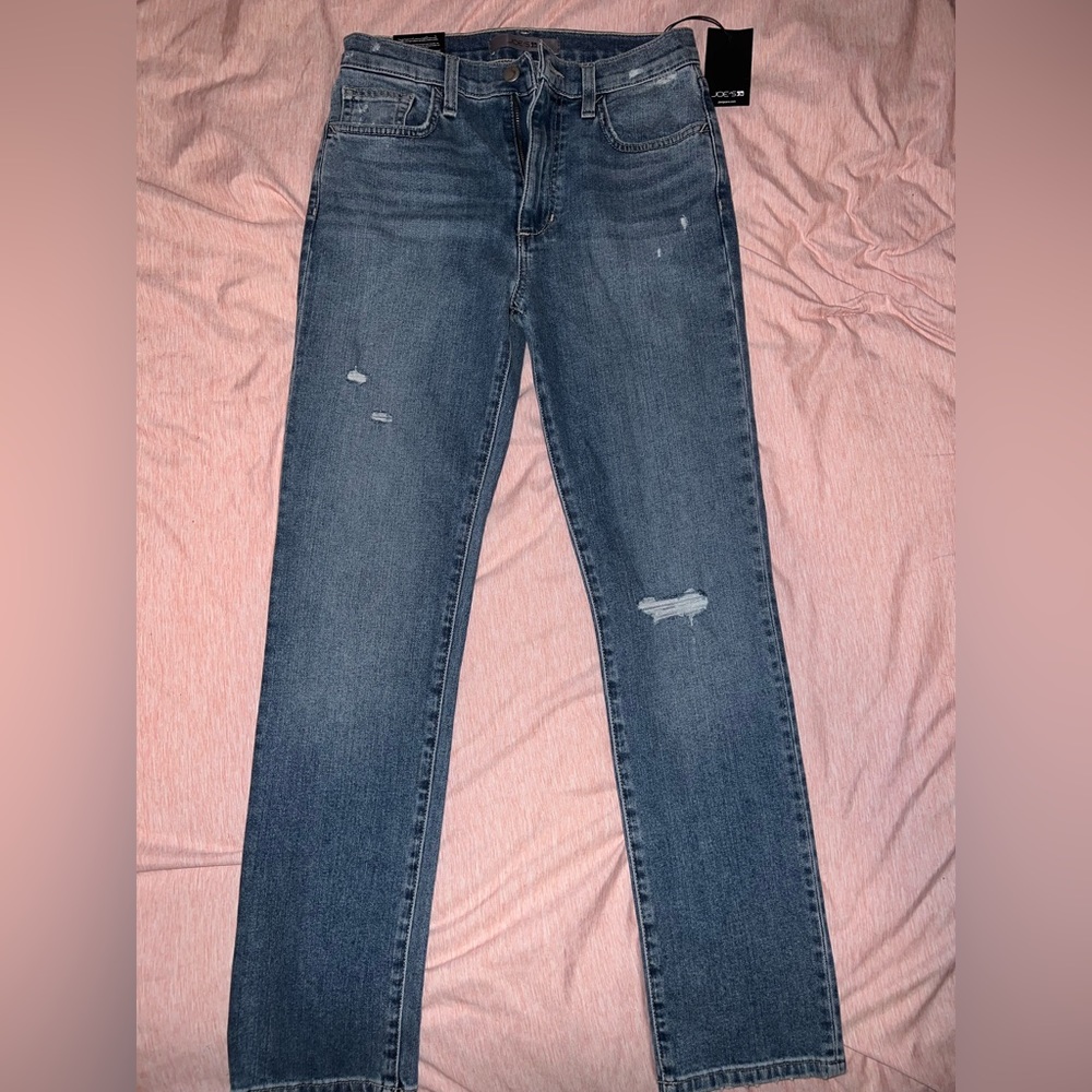 NWT - Joes Jeans Natalie Distressed Medium Wash Ankle Jeans